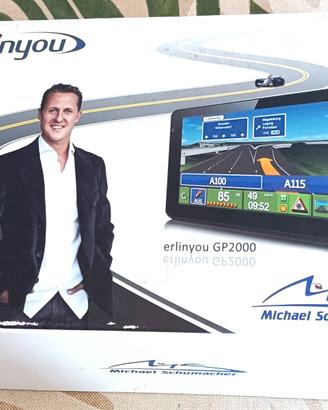 NAVIGATORE ERLINYOU GP2000 SCHUMACHER - ORIGINALE 