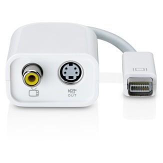 Adattatore originale Apple MiniDVI > S-Video+RCA
