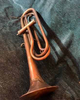 Tromba militare ceruti in ottone