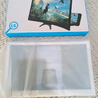 supporto telefono monitor ingranditore