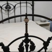 letto matrimoniale in ferro battuto 