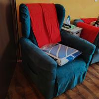 poltrona reclinabile elettrica 