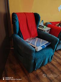 poltrona reclinabile elettrica 