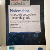 Libri concorso matematica a026/a027