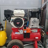 MOTOCOMPRESSORE ENERCOMP 55/24 CARRELLATO