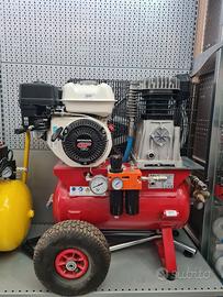 MOTOCOMPRESSORE ENERCOMP 55/24 CARRELLATO