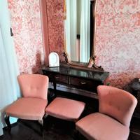 Poltrone e sgabello modernariato anni 50-60