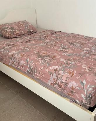 letto con materasso una piazza e mezza