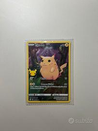 Pikachu Pokemon Anniversario 005/025 Mint