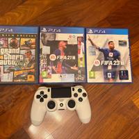 Ps4 giochi e controller