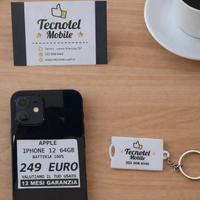 IPHONE 12 64GB NERO batteria 100%