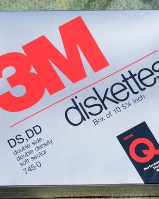 Floppy Disk 5¼ (5.25) 3M NUOVI