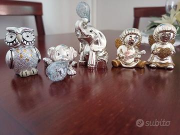 Soprammobili Silver varie figure 