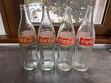 Bottiglie Coca-Cola originale in vetro da 1 litro