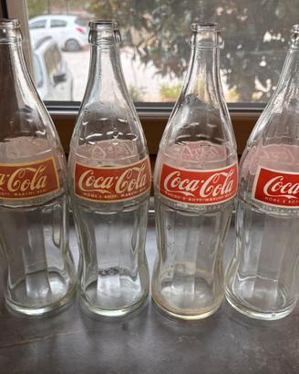 Bottiglie Coca-Cola originale in vetro da 1 litro
