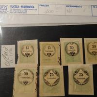 Lotto nun. 60 Marche da bollo Lombardo Veneto