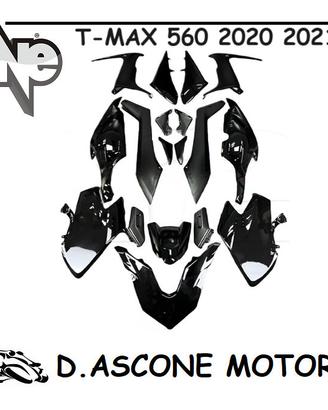 KIT CARENE TMAX 560 2020 2021 NERO LUCIDO 18PEZZI