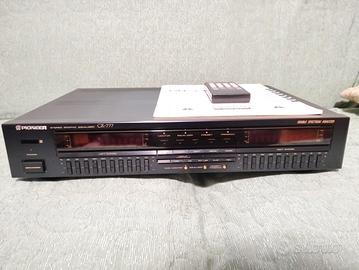 equalizzatore grafico Pioneer GR-777 telecomando