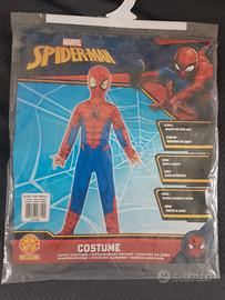 Costume Spider-Man Marvel 9-10 anni con maschera