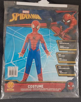 Costume Spider-Man Marvel 9-10 anni con maschera