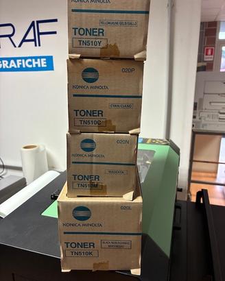 Toner Konica Minolta TN510 CMYN
