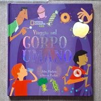 Set di 3libri per bambini .Mondo/Corpo Umano/Mezzi