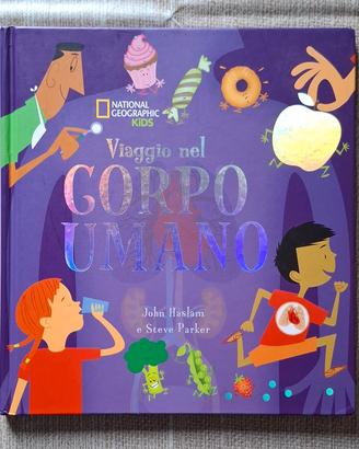 Set di 3libri per bambini .Mondo/Corpo Umano/Mezzi