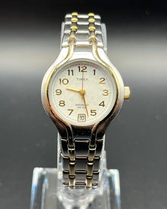Orologio Timex Indiglo Donna - Bicolore WR 50M