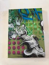 Tela Urban Art Effeacca fluorescente