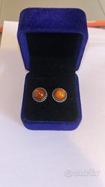 Orecchini  con pietra