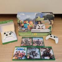 Xbox One S con 2 joystick e 5 giochi perfetta