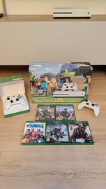 Xbox One S con 2 joystick e 5 giochi perfetta