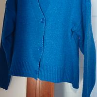 Cardigan blu 
