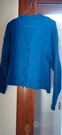 Cardigan blu 