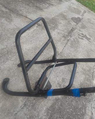 Portapacchi posteriore VESPA PX/T5 per bauletto
