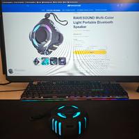 Cassa bluetooth RGB ravesound