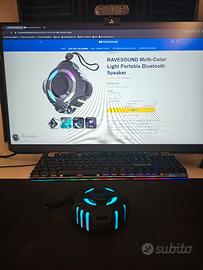 Cassa bluetooth RGB ravesound