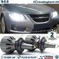 Kit LED H7 PER Saab 9-5 II LENTICOLARI 110W 19000L