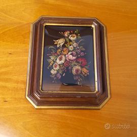 quadro olio su rame dei primi 900