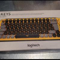 Logitech POP Keys Tastiera Meccanica Wireless 