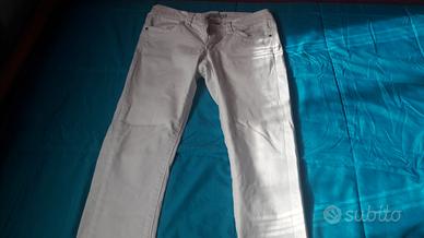 Jeans bianco Piazza Italia Tg 42 - NUOVO