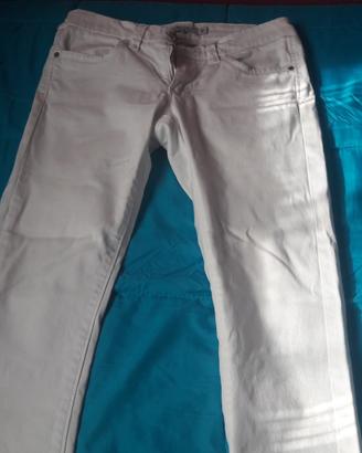 Jeans bianco Piazza Italia Tg 42 - NUOVO