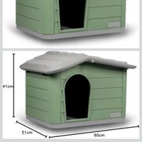 Cuccia da esterno per cani piccola taglia o gatti