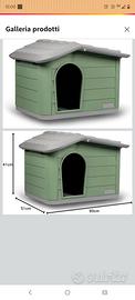 Cuccia da esterno per cani piccola taglia o gatti