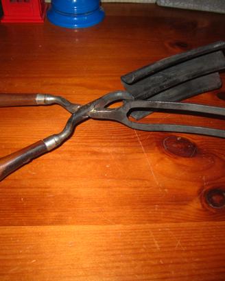 Piastra capelli ondulati antico