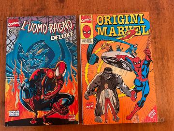 Marvel comics L’uomo ragno deluxe/ Origini Marvel