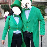 Vestiti per festa di San patrizio o Carnevale 