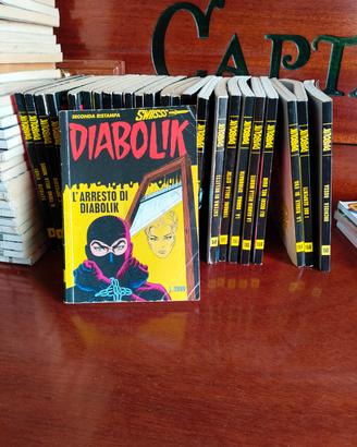 Lotto 67 Diabolik vari numeri 