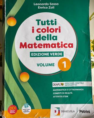 TUTTI I COLORI DELLA MATEMATICA 9788849425215