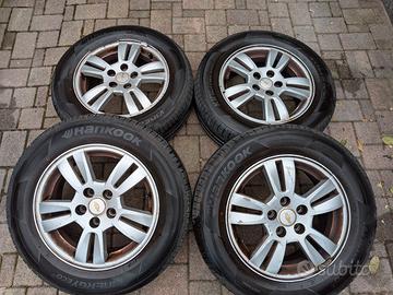 Cerchi in lega e pneumatici per Chevrolet Aveo II